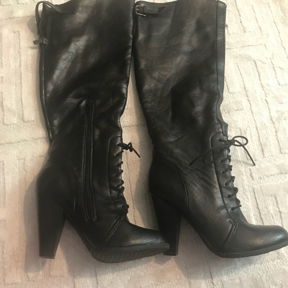 Black boots